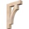 Ekena Millwork Westlake Block Smooth Bracket, Douglas Fir, 5 1/2"W x 28"D x 40"H BKT06X28X40WTL05SDF - alternate 1